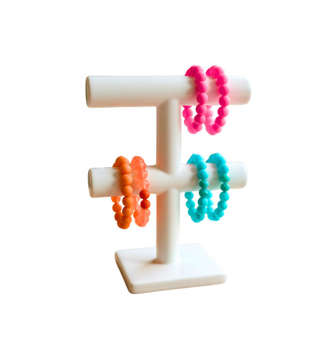 Solids bracelets (2pcs) + pouch- Php 300