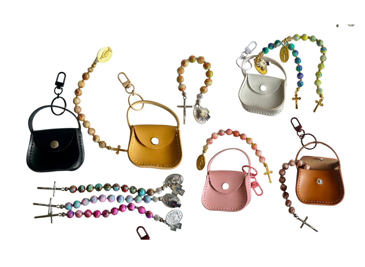 Medium Pocket Rosary with Bag- Php 300